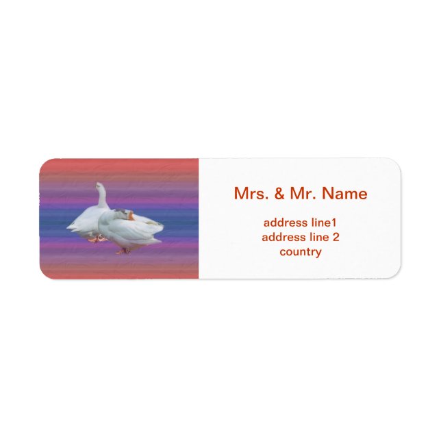 all purpose address label (Front)