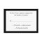 All Purpose Elegant Black and White Response Card