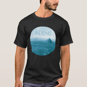 All Pyramids Are Alien Pyramids BL T-Shirt