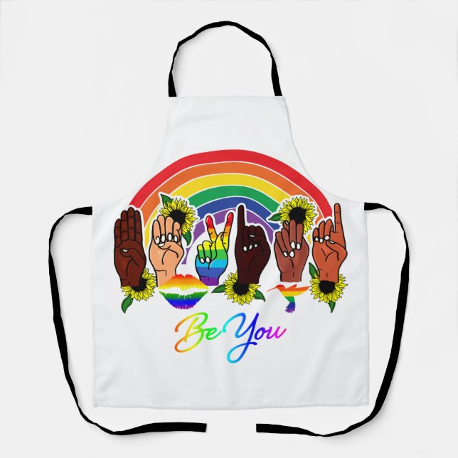 All races pride  apron (Front)