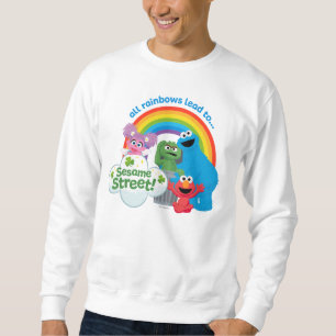 All Rainbows Lead to Sesame Street Sweatshirt