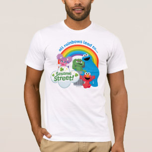 All Rainbows Lead to Sesame Street T-Shirt