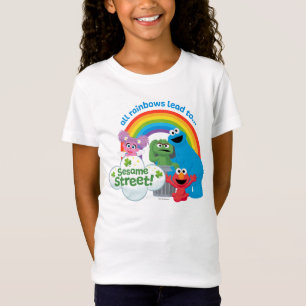 All Rainbows Lead to Sesame Street T-Shirt