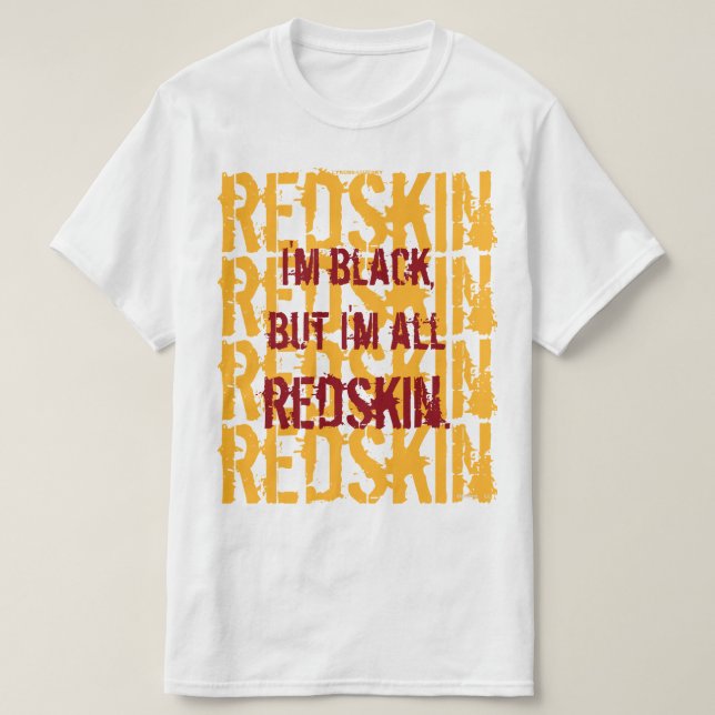 ALL REDSKIN T-Shirt (Design Front)