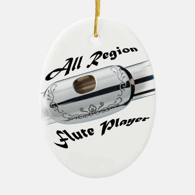 All Region Flute Player Ornament Jewellery (Front)