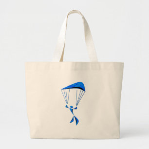 ALL REGIONS SKYDIVING LARGE TOTE BAG