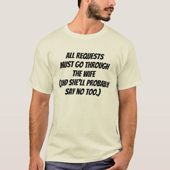 All Requests T-Shirt (Front)