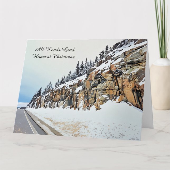 All Roads Lead Home at Christmas - No.1 Card (Front)