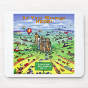 All Roads lead to Atlanta Georgia Mouse Mat