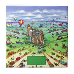All Roads lead to Atlanta Georgia Tile