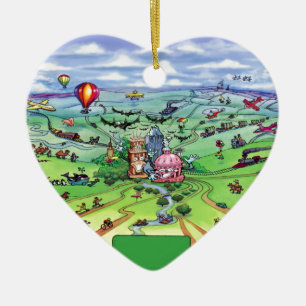 All Roads Lead to Austin Texas Ceramic Tree Decoration