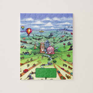 All Roads Lead to Austin Texas Jigsaw Puzzle