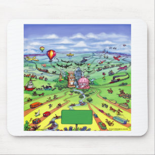 All Roads Lead to Austin Texas Mouse Mat