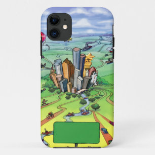 All Roads Lead to Houston Texas iPhone 11 Case