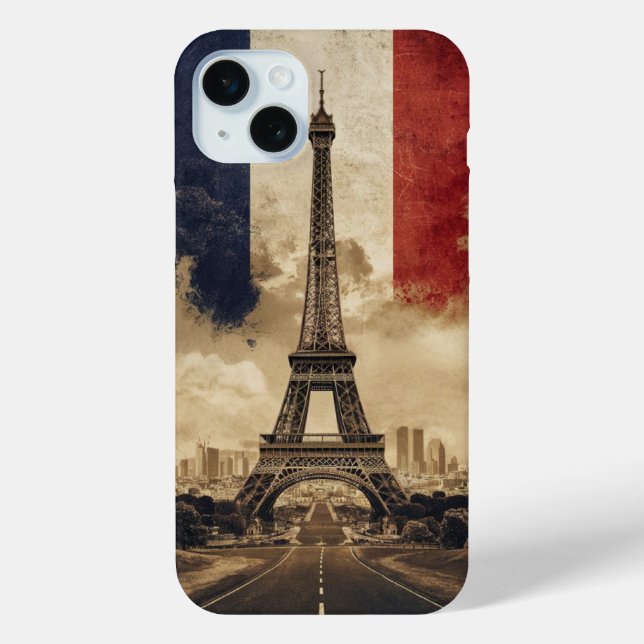 All roads lead to Paris Case-Mate iPhone Case (Back)