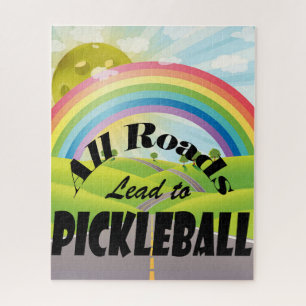 All Roads Lead to Pickleball Jigsaw Puzzle
