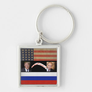 All Roads Lead to Putin Keychain