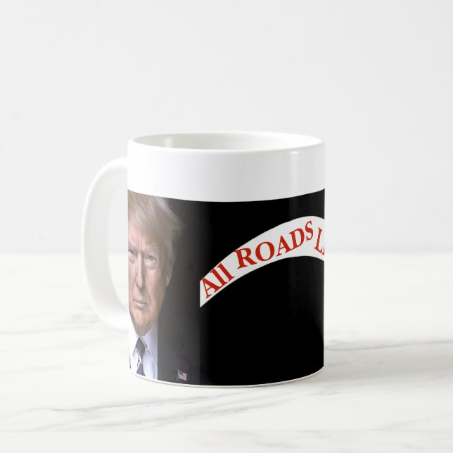 All Roads Lead to Putin Mug (Front Left)