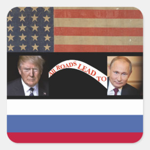 All Roads Lead to Putin Sticker