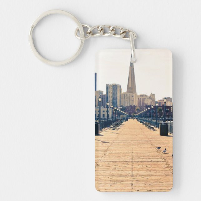 All roads lead to pyramid. key ring (Front)