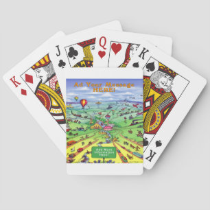 All Roads Lead to San Antonio Texas Playing Cards