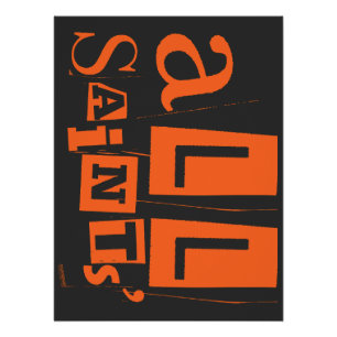 All Saints' Catholic Saints Poster