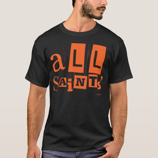 All Saints' Catholic Saints T-Shirt (Front)
