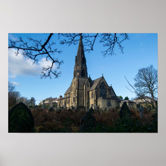 All Saints Church, Salterhebble Poster (Front)