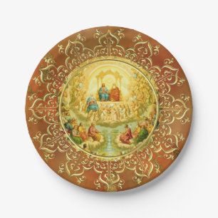 ALL SAINTS DAY FEAST DAY PARTY CELEBRATION PAPER PLATE