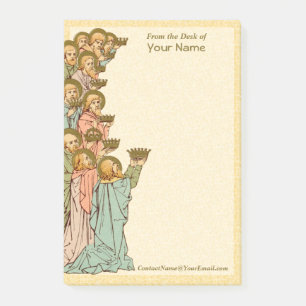 All Saints (RLS 19, Left Detail) 4"x6" Post-it Notes