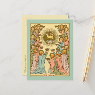 All Saints (RLS 19) Postcard