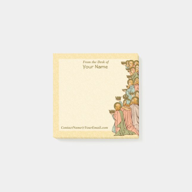 All Saints (RLS 19, Right Detail) 3"x3" Post-it Notes (Front)