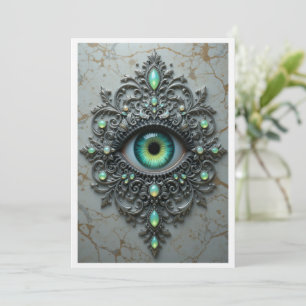 All Seeing Eye Brooch Card