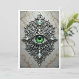 All Seeing Eye Brooch Card