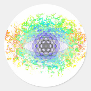 All-Seeing Eye Classic Round Sticker