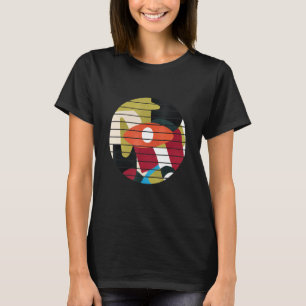 All Seeing Eye Colourful Abstract Art T-Shirt