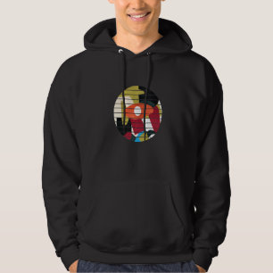 All Seeing Eye Colourful Abstract Hoodie