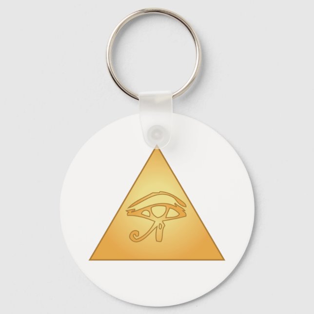 All Seeing Eye / Eye of Horus: Key Ring (Front)
