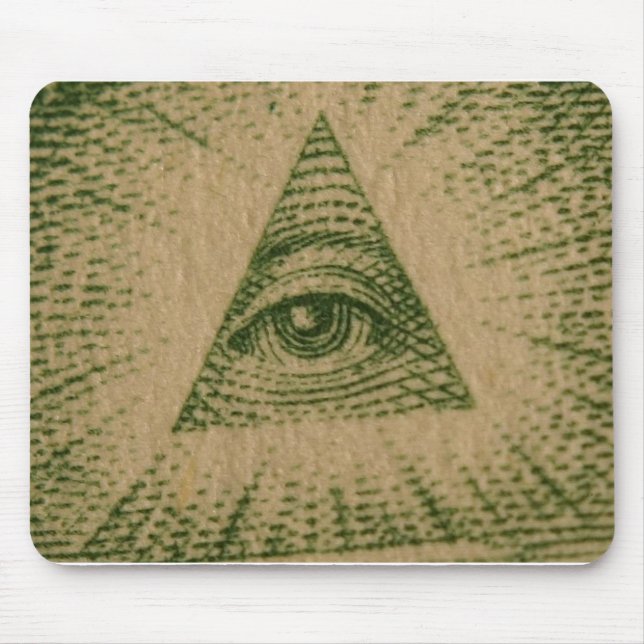 all seeing eye mouse mat (Front)