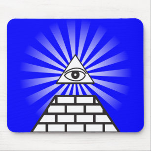 All Seeing Eye Mouse Mat