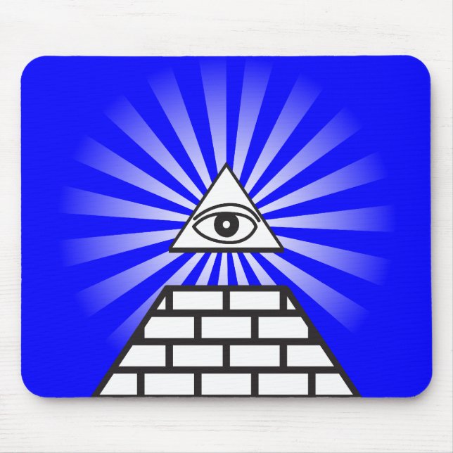 All Seeing Eye Mouse Mat (Front)