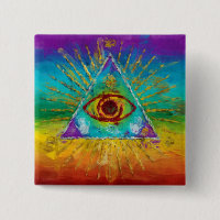 All Seeing Eye Of God - abstract sketchy