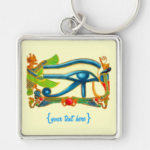 All Seeing Eye Of Horus Good Luck Charm Key Ring