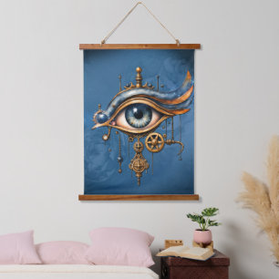 All-Seeing Eye of the Universe Hanging Tapestry