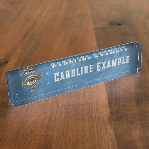 All-Seeing Eye of the Universe  Nameplate