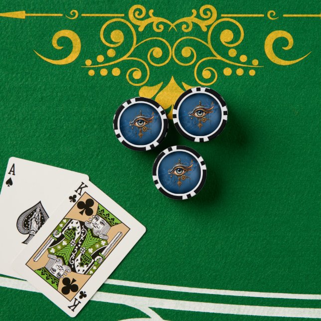 All-Seeing Eye of the Universe  Poker Chips (Poker Table (Stack))