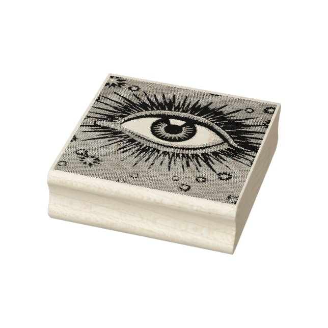 All seeing eye rubber stamp (Stamp)