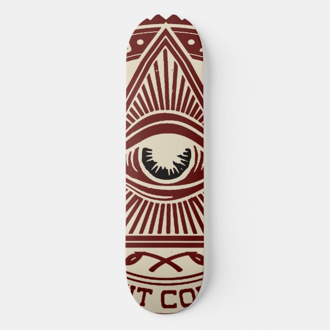 All Seeing Eye Skateboard (Front)