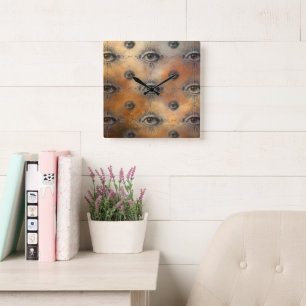 All-Seeing Eye Wall Clock