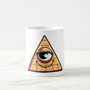 All Seeing Pyramid Eye Coffee Mug